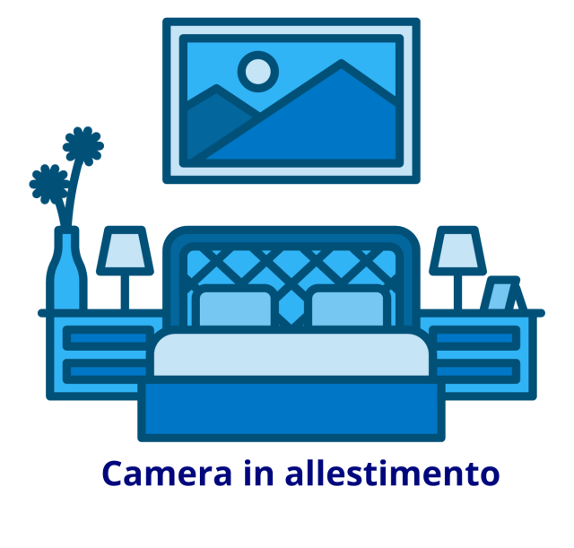 Camera in allestimento