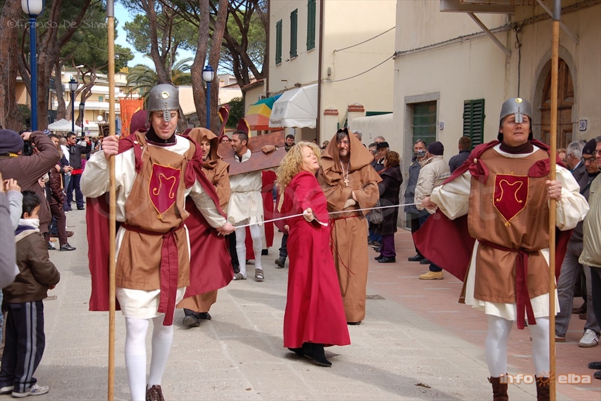 Palio umoristico dei somari a Marina di Campo