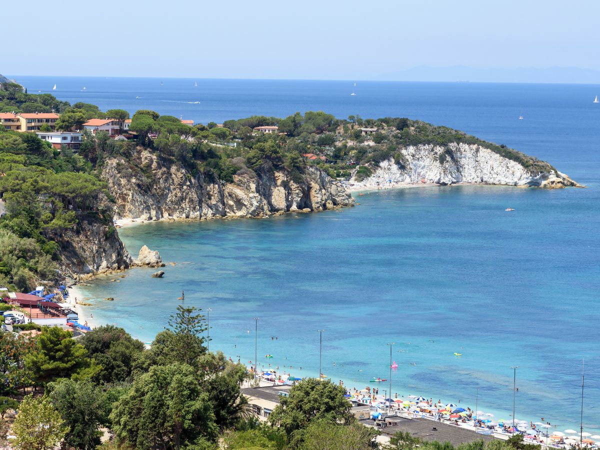 Panoramica spiagge di Portoferraio - Spiagge dell'Isola d'Elba